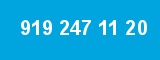 919 247 11 20 919 247 11 20
